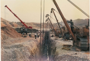 Aabadan Oil Refinary, 20” Underground Pipeline (45km)