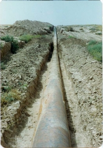 بهسازی خط لوله 26اینچ نفت صادراتی گچساران - گوره